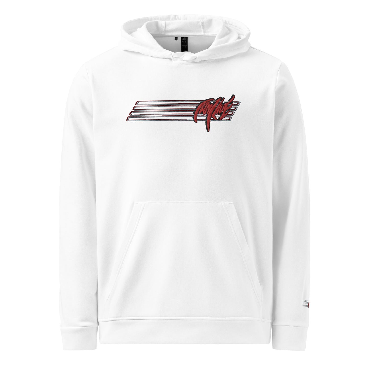 "Action Ready" Quick Change Can1live x Adidas fleece hoodie (Embroidered)