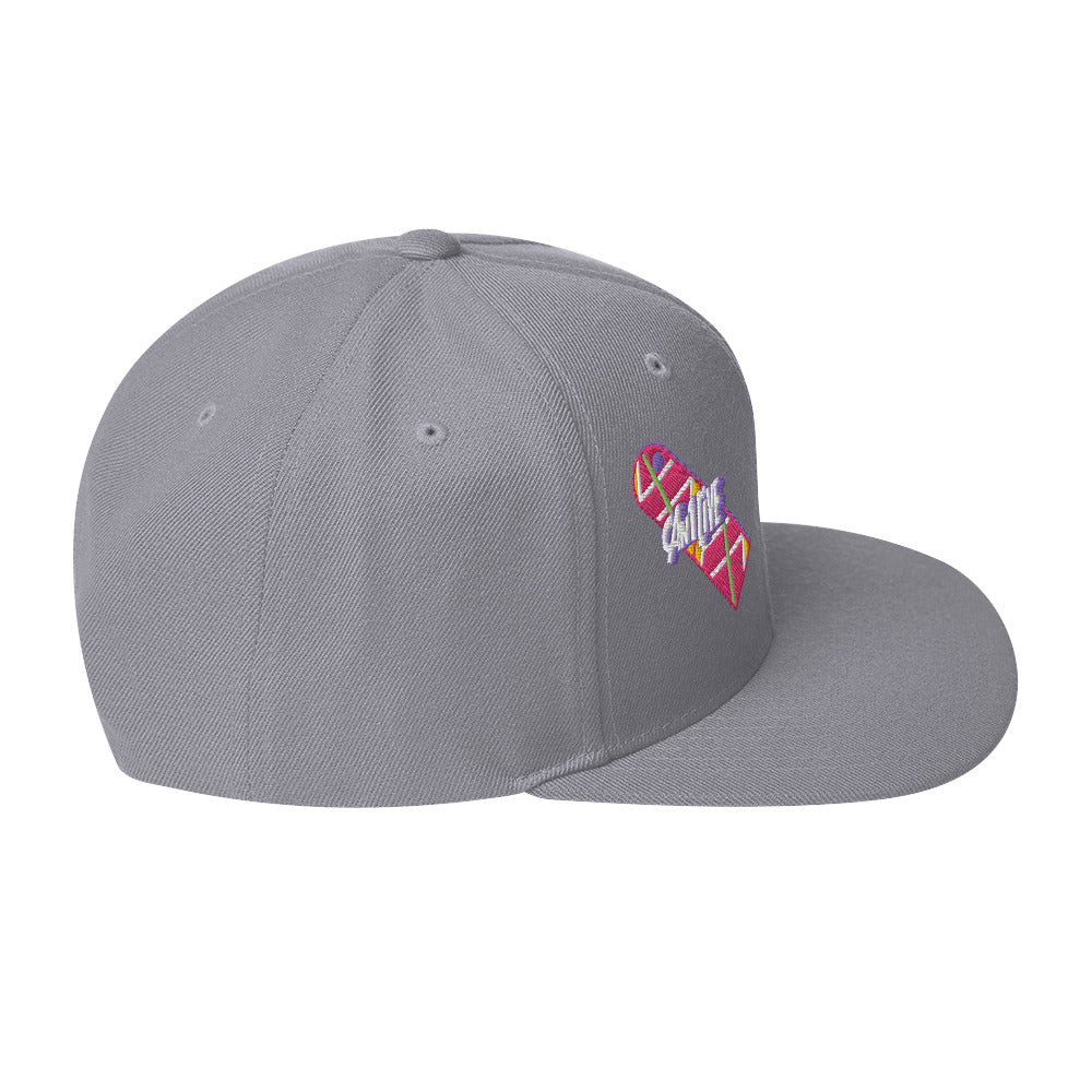 Can1live 'Hover' Embroidered Snapback Hat (Unisex)