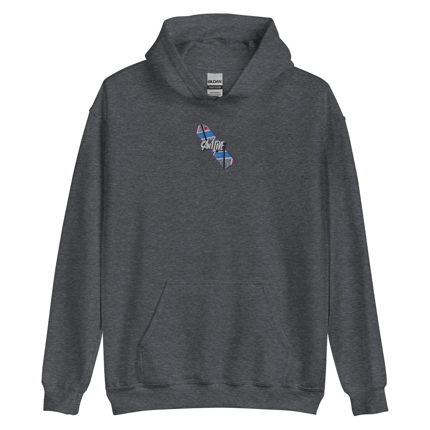 Can1live 'Hover' Embroidered Hoodie (Unisex)