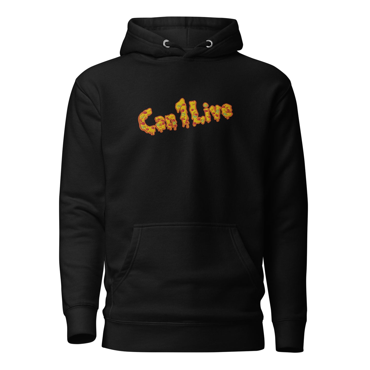 Can1live Pizza Logo Hoodie (EMBROIDERED) Unisex