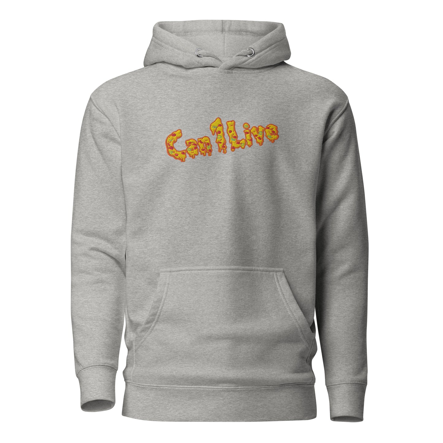 Can1live Pizza Logo Hoodie (EMBROIDERED) Unisex
