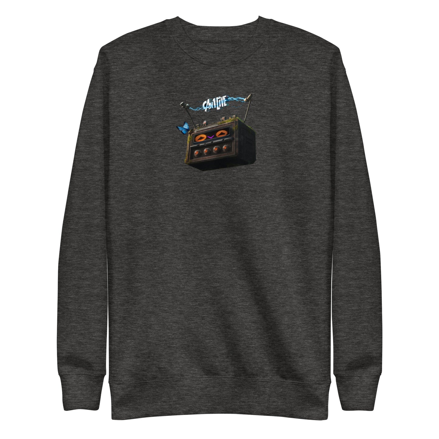 Can1live Algo.rhythm Logo Premium Crewneck Sweatshirt (Unisex)