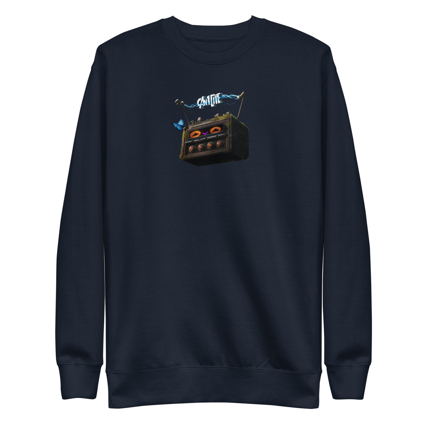 Can1live Algo.rhythm Logo Premium Crewneck Sweatshirt (Unisex)