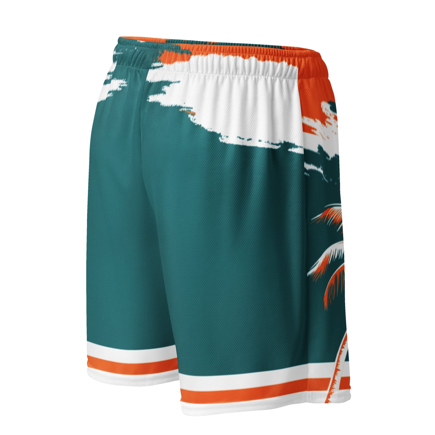 Can1live Logo "Miami Sunset" mesh shorts