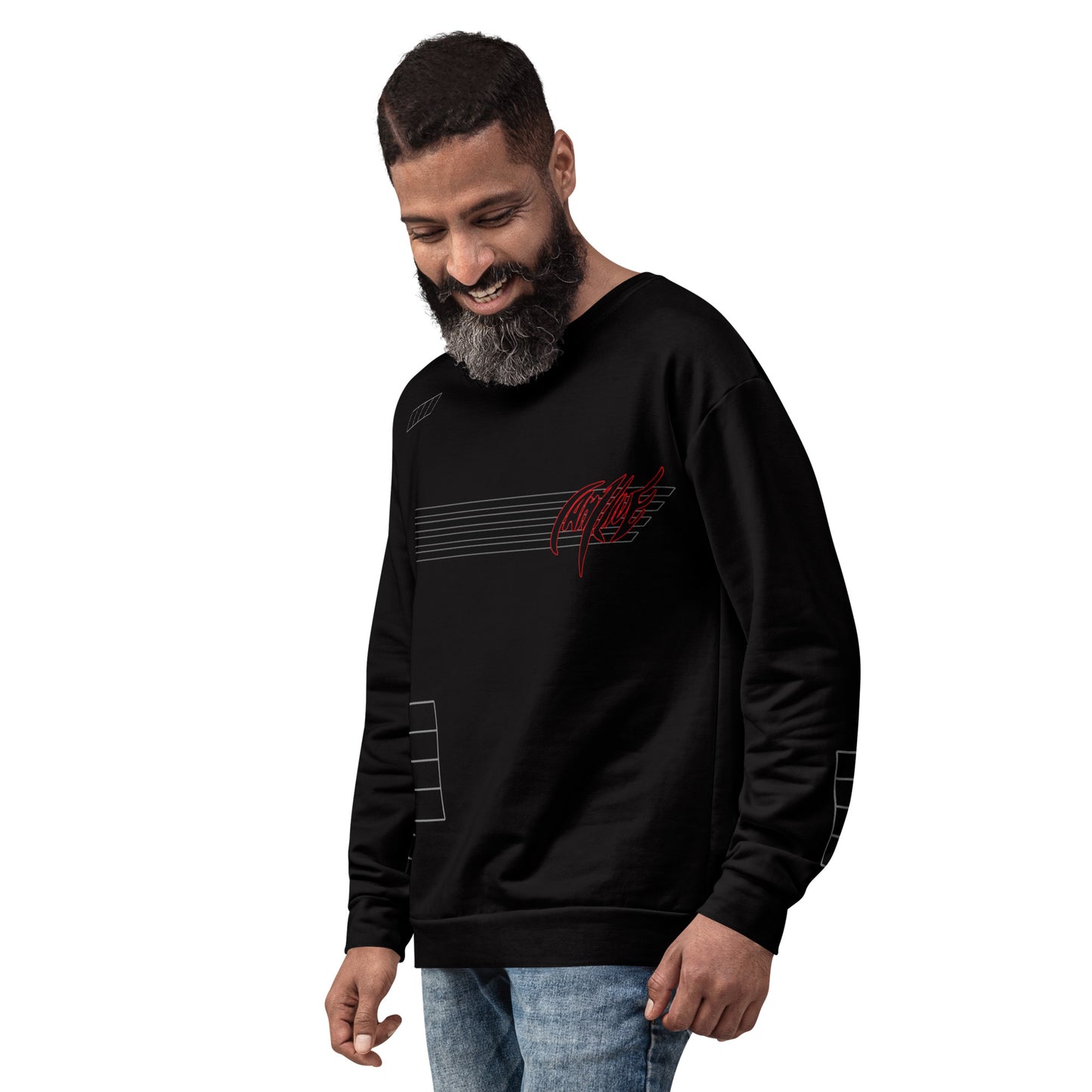 "Action Ready" Quick Change Can1live Logo Sweatshirt (Unisex)