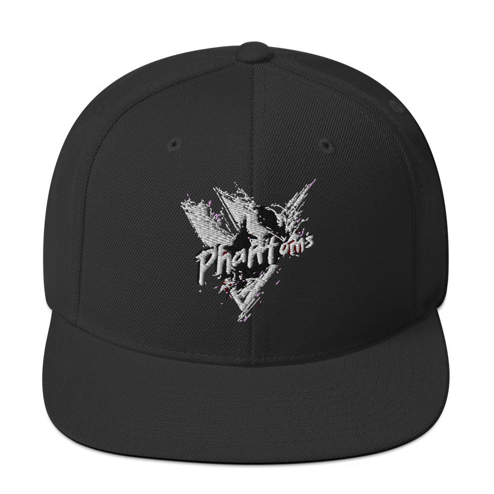 Phantoms Logo Embroidered Snapback Hat