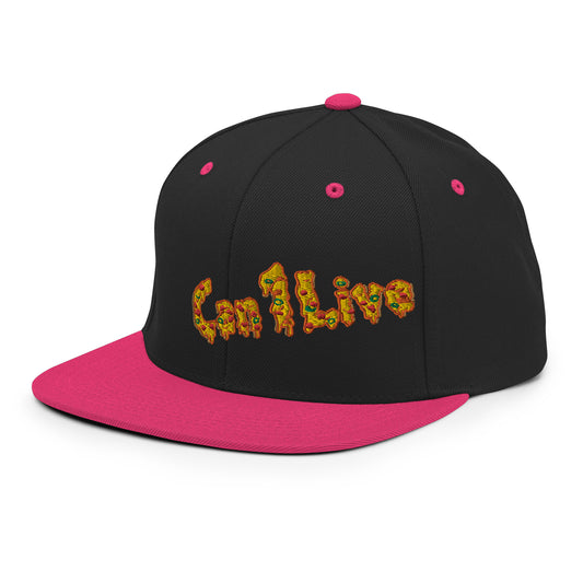 Btljuic.ex3 Pizza Box Can1live Logo Snapback Hat