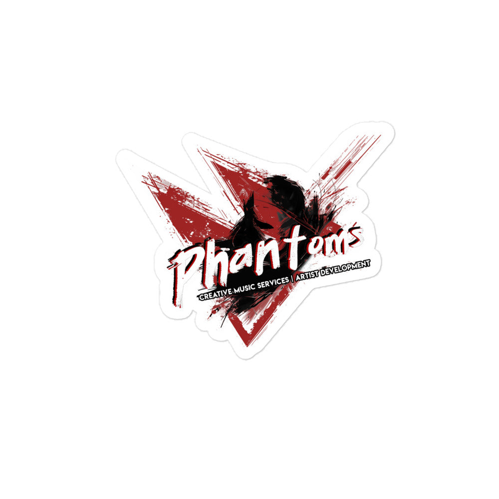 Phantoms Music Sticker (4x4)