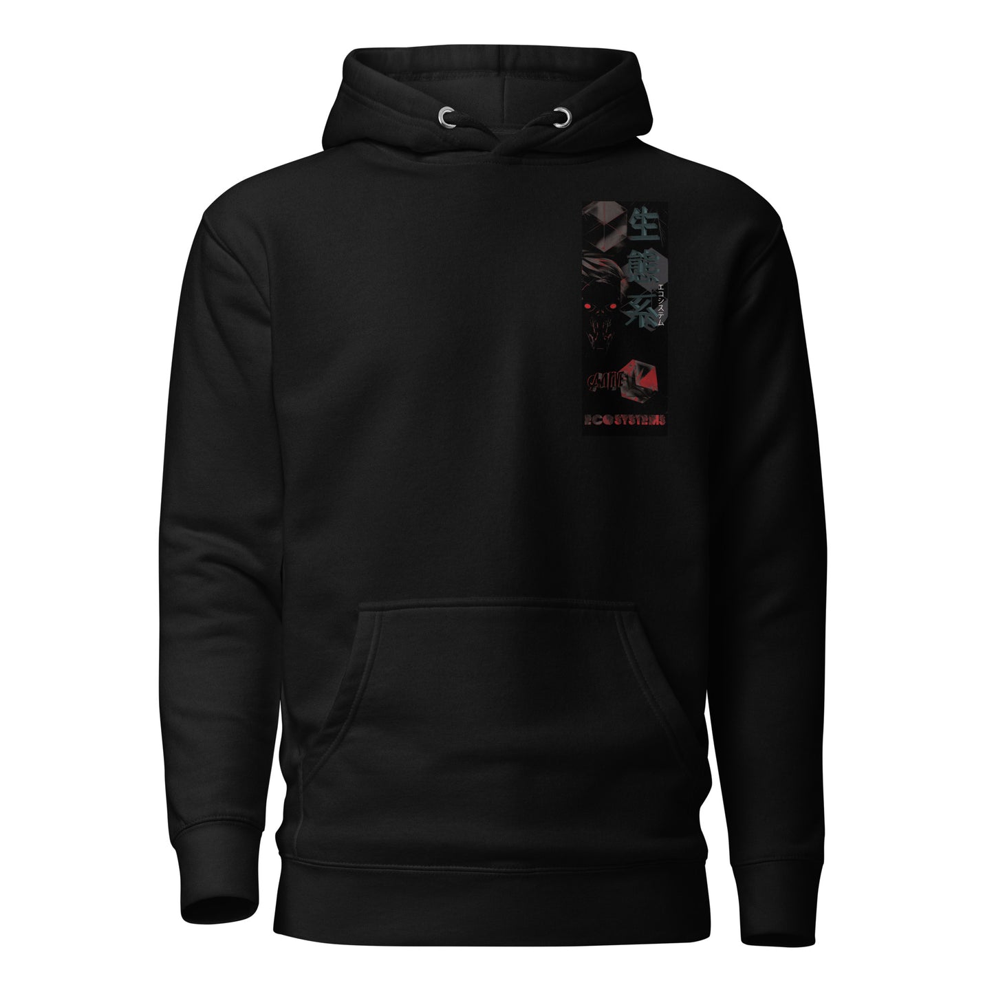 Can1live ECO.SYSTEMS Virus Label Hoodie (Unisex)