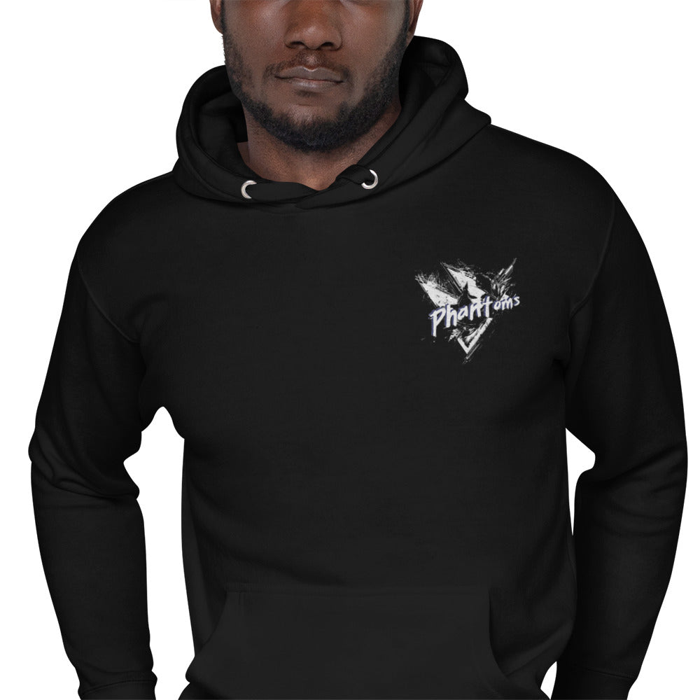 Phantoms Logo Embroidered Hoodie - Unisex