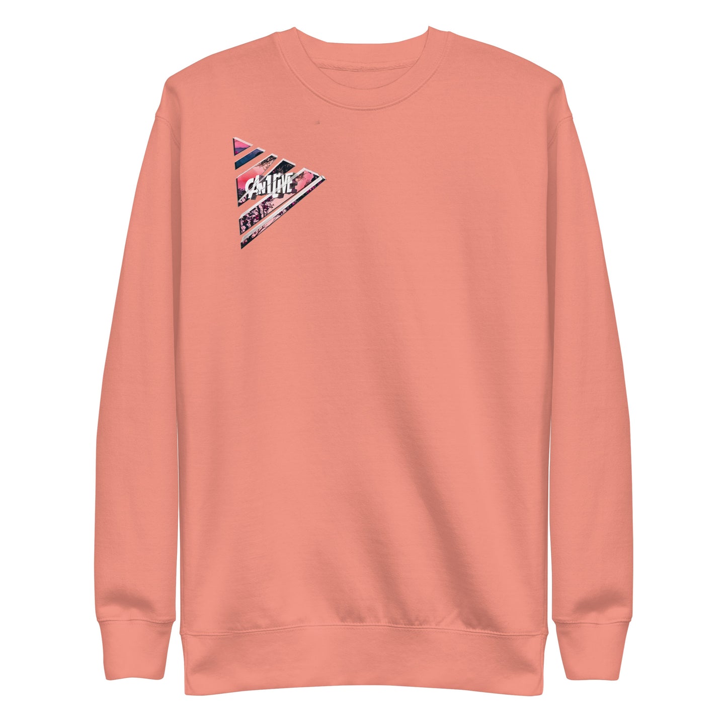 Can1live Hdn.T3mple Logo Premium Crewneck Sweatshirt - Unisex